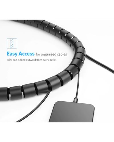 Cable Management UGREEN LP121 (30819) Protection Tube DIA 25mm 3m (Black), LP121, 2 image