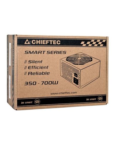 Power supply CHIEFTEC RETAIL Smart GPS-550A8,550W, 12cm fan, eff. > 85%, 24 + 8pin (4 + 4), 2xMolex, 4xSATA, 2xPCIe 8pin (6 + 2), 7 image
