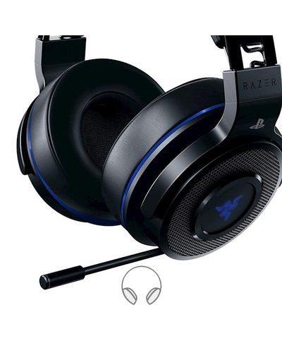 Headphone Razer Thresher - PS4, Black / blue, 5 image