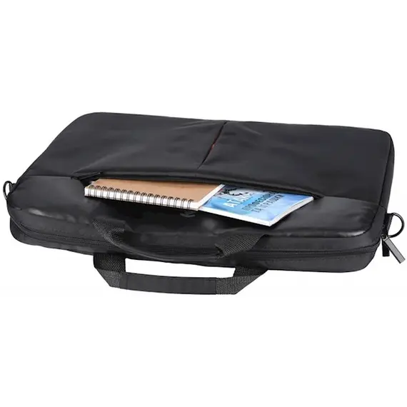 ნოუთბუქის ჩანთა 2E Laptop Bag, Officeman 16", Black , 5 image - Primestore.ge