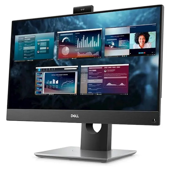 All In One კომპიუტერი DELL Optiplex 5490 23.8FHD IPS AG/Intel i5-10500T/8/256F/int/kbm/W11P , 3 image - Primestore.ge