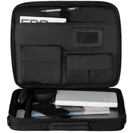 ნოუთბუქის ჩანთა 2E Laptop Bag, TopLoad Classic 14", Black , 4 image - Primestore.ge