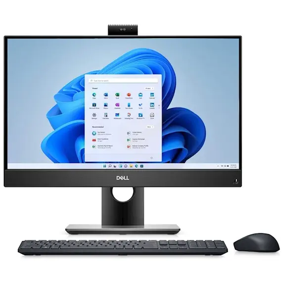 All In One კომპიუტერი DELL Optiplex 5490 23.8FHD IPS AG/Intel i5-10500T/8/256F/int/kbm/W11P  - Primestore.ge