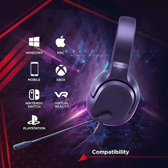 Headphones Lenovo H100 Audio_BO OPT-Ideapad Headset GXD1C67963, 6 image