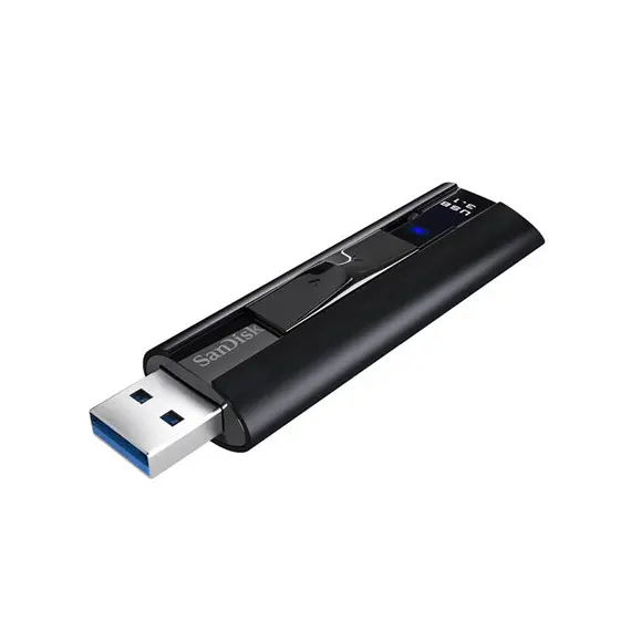 Flash Memory Card SanDisk 256GB Extreme PRO USB 3.1 SSD Flash Drive SDCZ880-256G-G46 Black