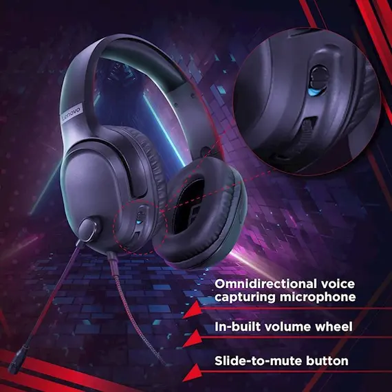 Headphones Lenovo H100 Audio_BO OPT-Ideapad Headset GXD1C67963, 8 image