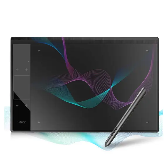 გრაფიკული პლანშეტი Veikk A30 Digital Drawing Tablet Black - Primestore.ge