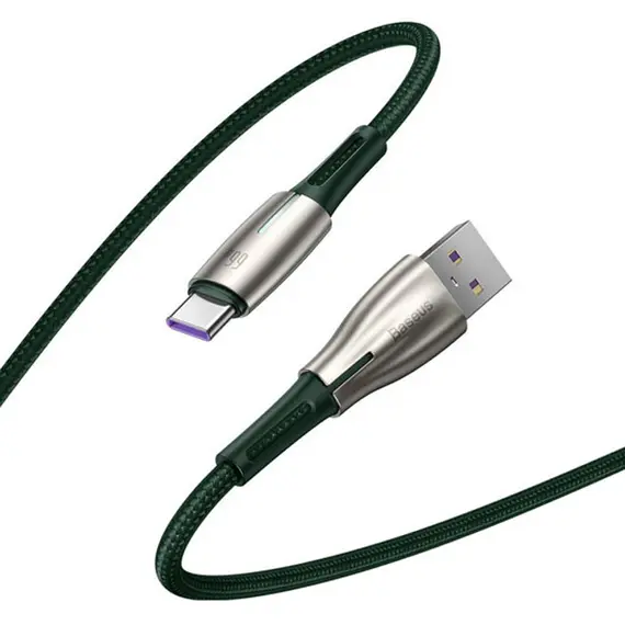 კაბელი Baseus Water Drop Shaped Lamp Super Charge Cable For Type-C 66W 1m CATSD-M06 , 3 image - Primestore.ge