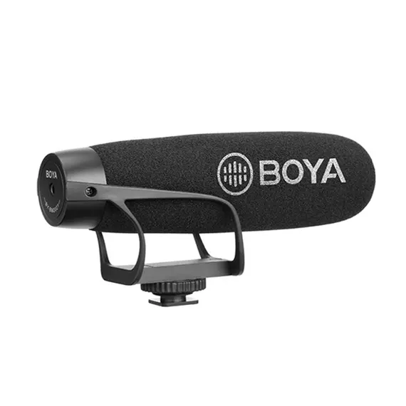 მიკროფონი BOYA BY-BM2021 Cardioid shotgun video microphone , 2 image - Primestore.ge