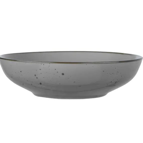 კერამიკის ღრმა თეფში Ardesto Soup plate Bagheria, 20 cm, Grey, ceramics  - Primestore.ge