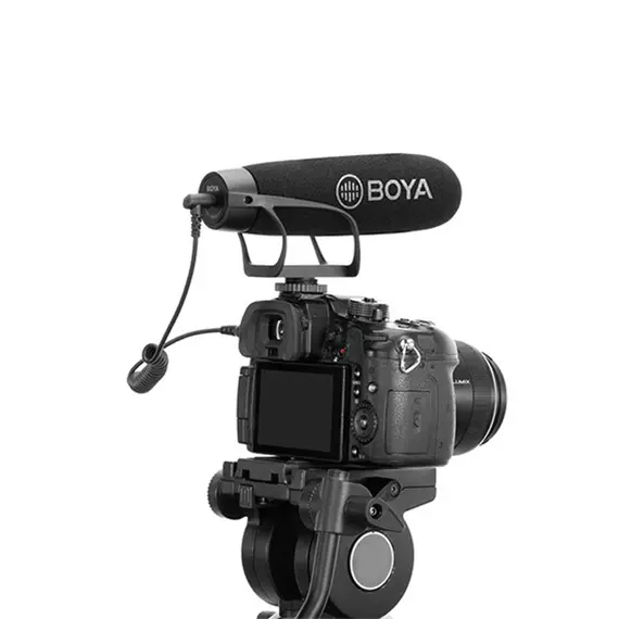 მიკროფონი BOYA BY-BM2021 Cardioid shotgun video microphone , 5 image - Primestore.ge