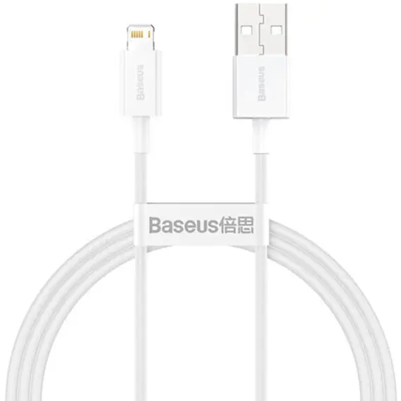 კაბელი Baseus Superior Series Fast Charging Data Cable USB to Lightning 2.4A 1m CALYS-A02  - Primestore.ge