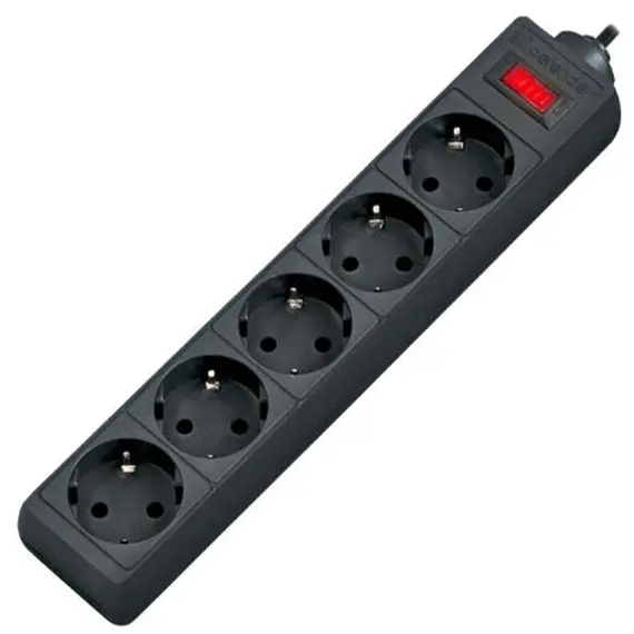 დამაგრძელებელი კაბელი Defender Power Strip ES 5m 5 Plug - Primestore.ge