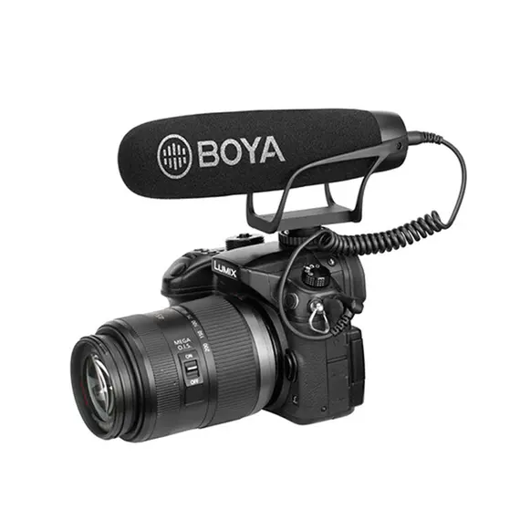 მიკროფონი BOYA BY-BM2021 Cardioid shotgun video microphone , 4 image - Primestore.ge