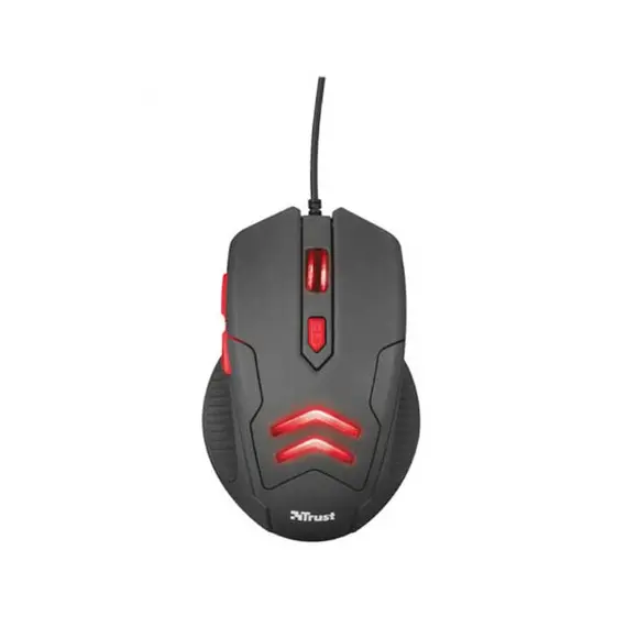 Mouse and mouse Trust Gaming Mouse with Mouse Pad ZiVa, 3 image