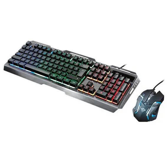 Keyboard and mouse Trust Gaming Combo GXT 845