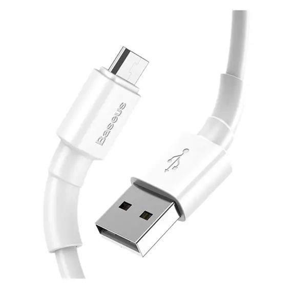 Cable Baseus Mini White Cable Micro USB 4A 1m CAMSW-D, 3 image