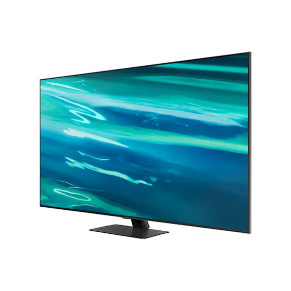 TV Samsung TV 55''(140cm)/ QE55Q80AAUXUA QLED FLAT Smart 4K 3840x2160; Quantum HDR 10+; HDMIx3; USBx2; CI+; Wi-Fi 5; BT4.2; DVB-T2/C/S2, 2 image
