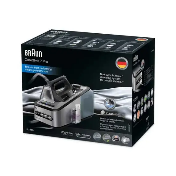 With steam iron generator Braun IS7156BK, 3 image