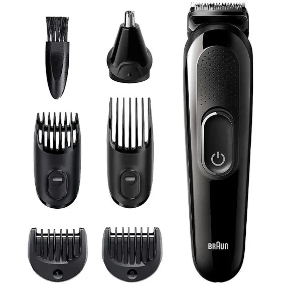 წვერისა და თმის საკრეჭი BRAUN MGK3220  - Primestore.ge