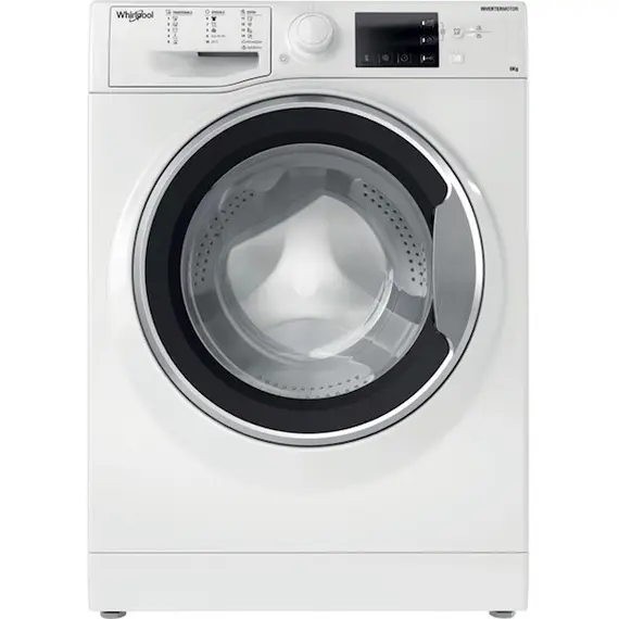 Washing machine WHIRLPOOL WRBSB 6228 W EU - 6 KG, 1200 RPM, Sense INVERTER Motor, BIG Display, White