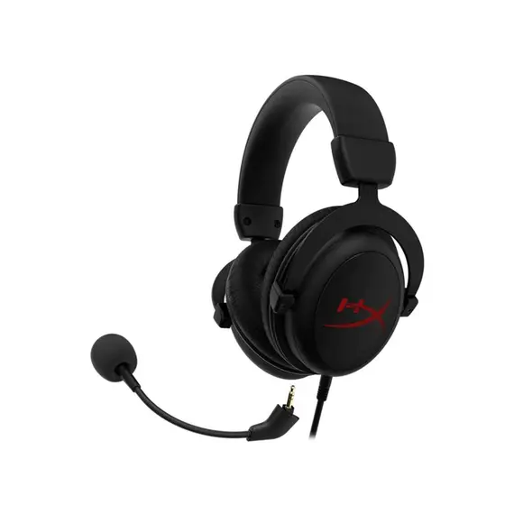 Headphone HyperX HX-HSCC-2-BK/WW Cloud Core 7.1 Wired On Ear Headphones with Mic (Black), 3 image