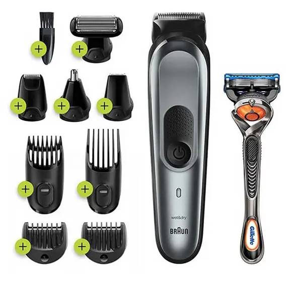 წვერისა და თმის საპარსი BRAUN MGK7221  - Primestore.ge