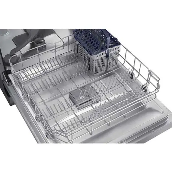 ჭურჭლის სარეცხი მანქანა Samsung DW60M5052FS/TR 85/60/60, 13 P/S, Silver, Wash A, Dry A, Energy Class A+, DCB 48, Programs 5, Aqua stop Yes, Display Yes, Water Per Cycle 12 L , 6 image - Primestore.ge