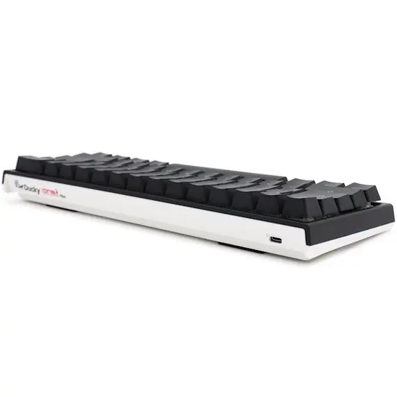 Keyboard Ducky Keyboard One 2 Mini, Cherry Silent Red, RGB LED, UA/RU, Black-White, 3 image