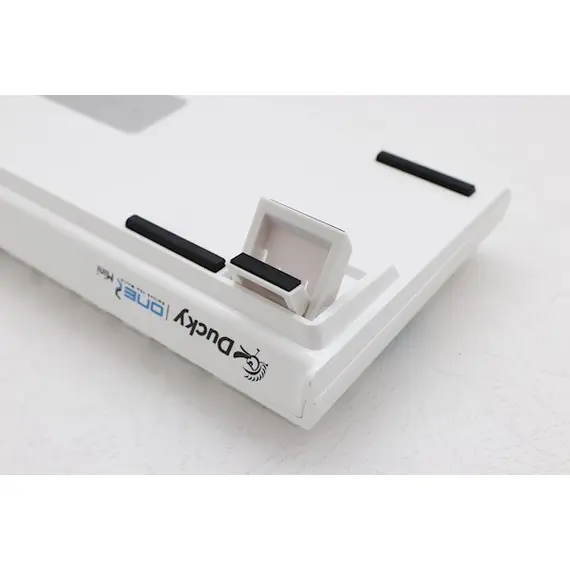 კლავიატურა Ducky Keyboard  One 2 Mini, Cherry Blue, RGB LED, RU PBT, White , 5 image - Primestore.ge