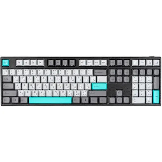 კლავიატურა Varmilo Keyboard MA108M V2 Moonlight, EC Ivy V2, RU  - Primestore.ge