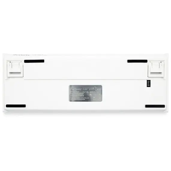 კლავიატურა Ducky Keyboard  One 2 Mini, Cherry Blue, RGB LED, RU PBT, White , 3 image - Primestore.ge
