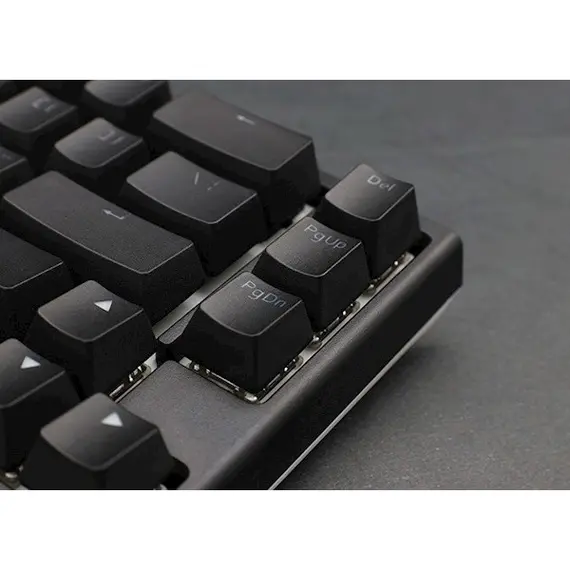 კლავიატურა Ducky Keyboard  One 2 SF, Cherry Black, RGB LED, RU, Black-White - Primestore.ge