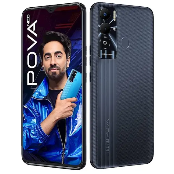 Mobile phone TECNO Smartphone POVA NEO (LE6) 4/64Gb Dual SIM Obsidian Black (10030724), 4 image