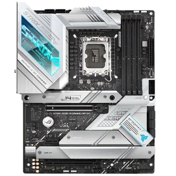დედა დაფა ASUS STRIX_Z690-A_GAM_WIFI_D4 s1700 Z690 4xDDR4 M.2 HDMI-DP Wi-Fi!!!BT ATX  - Primestore.ge