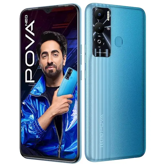 Mobile phone TECNO Smartphone POVA NEO (LE6h) 6/128Gb Dual SIM Geek Blue, 4 image