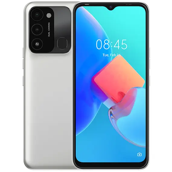 Mobile phone TECNO Smartphone Spark 8C (KG5k) 4/64Gb 2SIM Diamond Grey