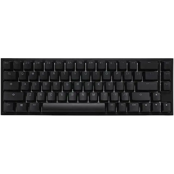 Keyboard Ducky Keyboard One 2 SF, Cherry Speed Silver, RGB LED, RU, Black-White