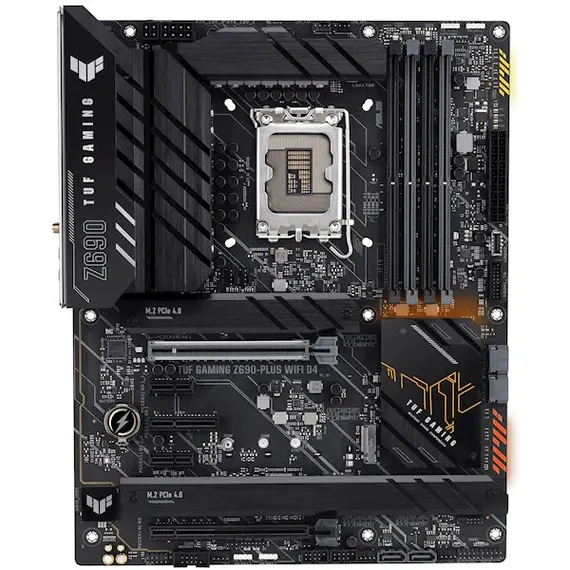 დედა დაფა ASUS TUF_GAM_Z690-PLUS_WIFID4 s1700 Z690 4xDDR4 M.2 HDMI-DP Wi-Fi!!!BT ATX  - Primestore.ge