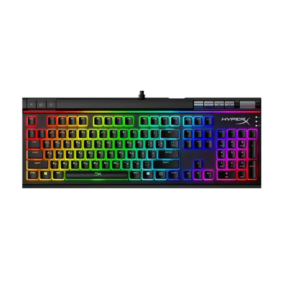 გეიმინგ კლავიატურა HyperX Gaming keyboard Alloy Elite 2.0 Red USB RGB HKBE2X-1X-RU  - Primestore.ge