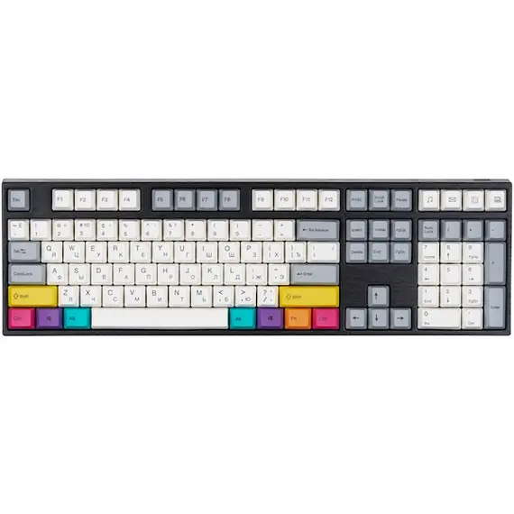 Keyboard Varmilo Keyboard MA108M V2 CMYK, EC Rose V2, RU