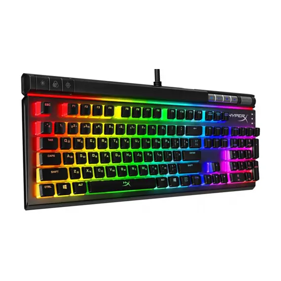 გეიმინგ კლავიატურა HyperX Gaming keyboard Alloy Elite 2.0 Red USB RGB HKBE2X-1X-RU , 2 image - Primestore.ge