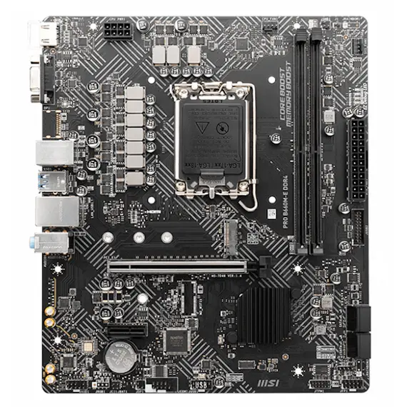 Motherboard MSI PRO_B660M-E_DDR4 s1700 B660 2xDDR4 M.2 HDMI-VGA ATX