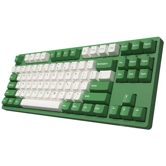 კლავიატურა Akko Keyboard  3087 Matcha Red Bean Gateron Pink, RU, Green , 5 image - Primestore.ge