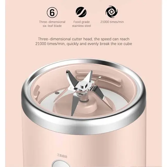 Blender DEERMA Mini Juice Blender [DEM-NU05], 4 image