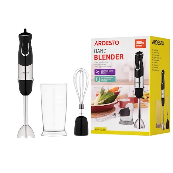 ხელის ბლენდერი Ardesto Blender HBK-800BR , 6 image - Primestore.ge