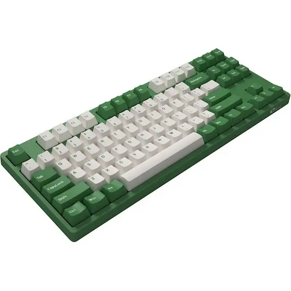 კლავიატურა Akko Keyboard  3087 Matcha Red Bean Gateron Pink, RU, Green , 4 image - Primestore.ge