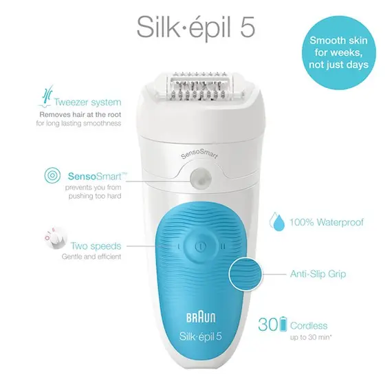 ეპილატორი BRAUN SES5-810 , 3 image - Primestore.ge