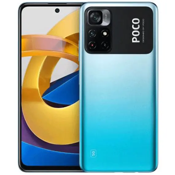 Mobile phone POCO M4 PRO 5G 4GB/64GB Cool Blue EU (21091116AG)