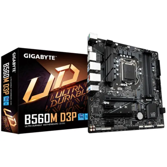 GIGABYTE Motherboard H610M S2H DDR4 s1700 H610 2xDDR4 M.2 HDMI-VGA-DVI-DP mATX